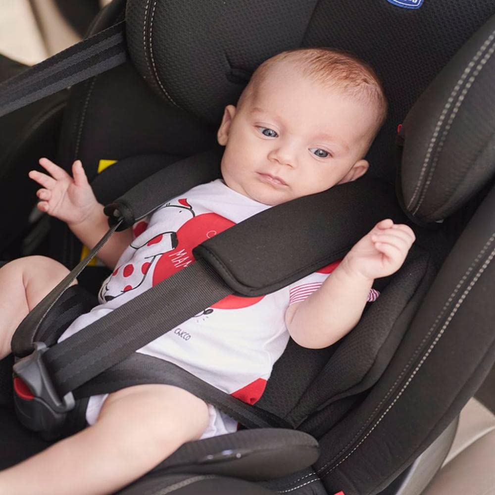 Chicco Unico Plus Auto Kindersitz 360° Drehbar 0-36 kg ISOFIX, Verstellbarer Kindersitz Gruppe 0-3 von 0-12 Jahren, Verstellbare Kopfstütze, Seitenschutz und Säuglingseinsatz