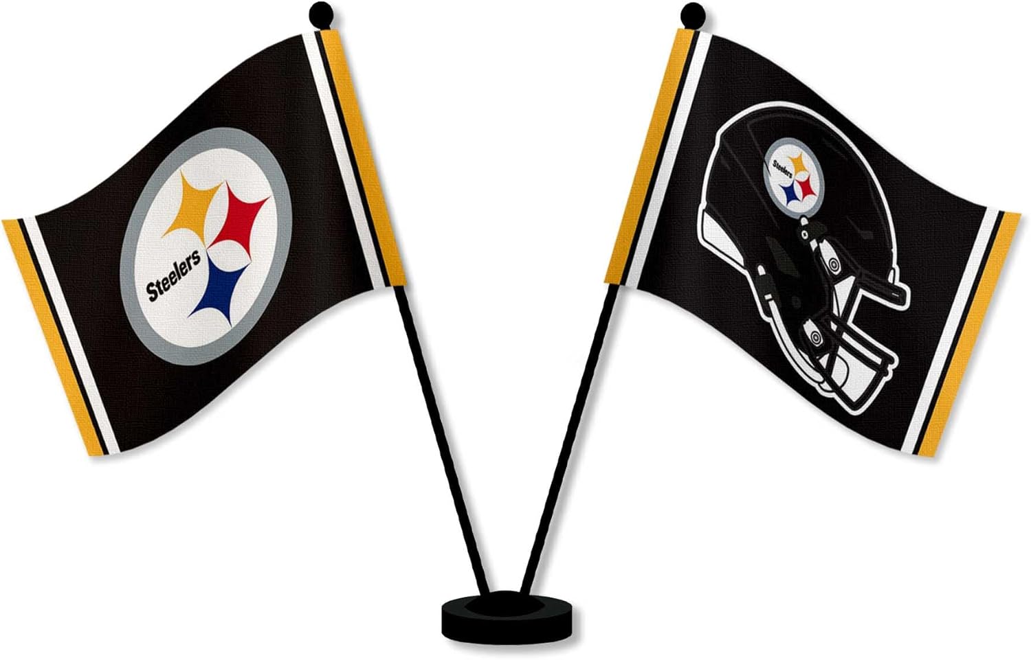 WinCraft Pittsburgh Steelers Desk and Table Top Flags