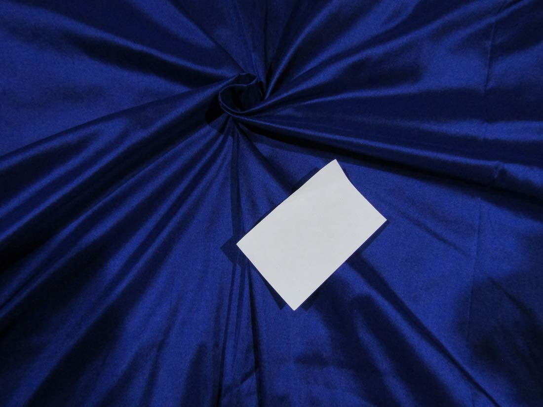 Soie Pure Bleu Roi 137 cm DUP269 l'étoffe de luxe pour haute couture