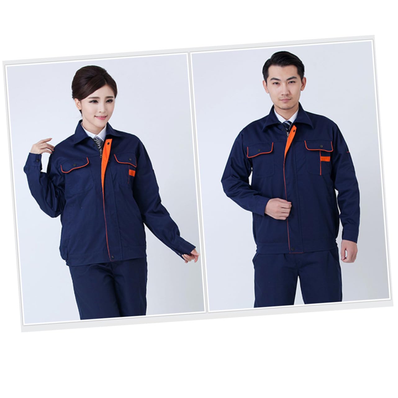 Housoutil Combinaison de Travail pour Soudeurs Vêtements de Protection Blouse de Soudage Uniforme Automne