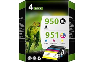 950XL 951XL Ink Cartridge Value Pack, Compatible Replacement for HP 950 951...