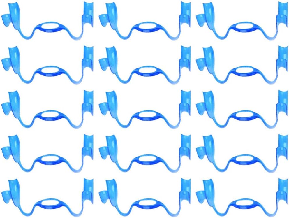 EXCEART Mouth Opener 20Pcs C Shape Teeth Whitening Dental Cheek