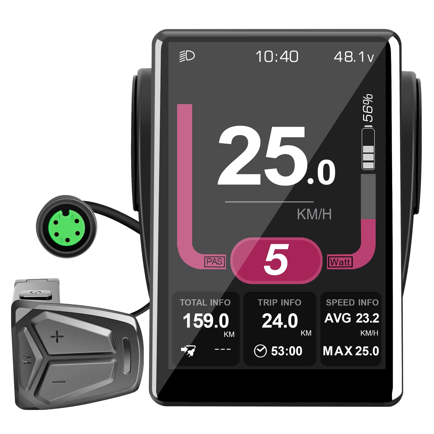 eBike Display Controller DM06 for Bafang BBS01B BBS02B BBSHD eBike