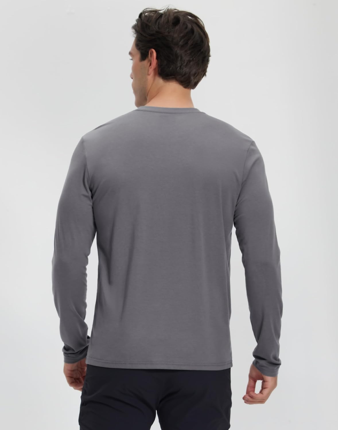 Pioneer Camp Mens Bamboo Viscose T Shirt Ultra Soft Plain Tshirts for Men Cooling Crew Neck Casual Basic Tee Shirt Undershirt - Image 2