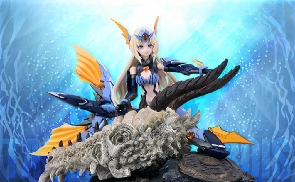 HiPlay Nuke Matrix Plastic Model Kits: Cyber Forest Fantasy Girls, Storm Interceptor: Royal Enforcer, Tanya Charybdis, Mecha Musume, Anime Style 1:12 Scale Collectible Action Figures (60052)