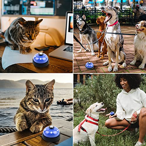 VIMOV Pet Training Bells, Set of 2 Dog Bells for Potty Training and Communication Device Blue… - Image 7