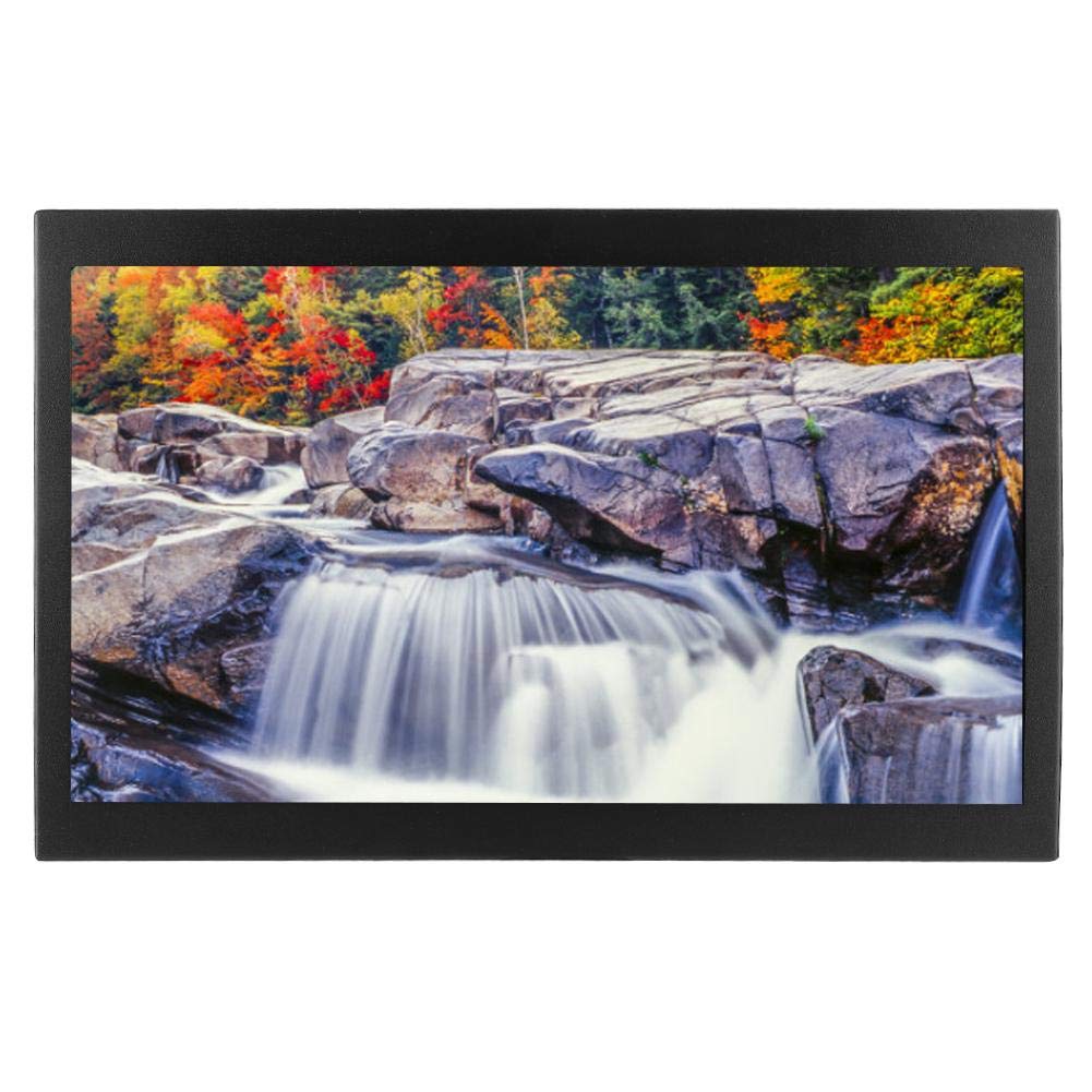 EBTOOLS 15.6 Inch Capacitive Touch Display, Portable Full View Screen IPS 1080P HDMI VGA USB (110V to 240V) Supports Wall Mounted Installation Easy to Install(US Plug)