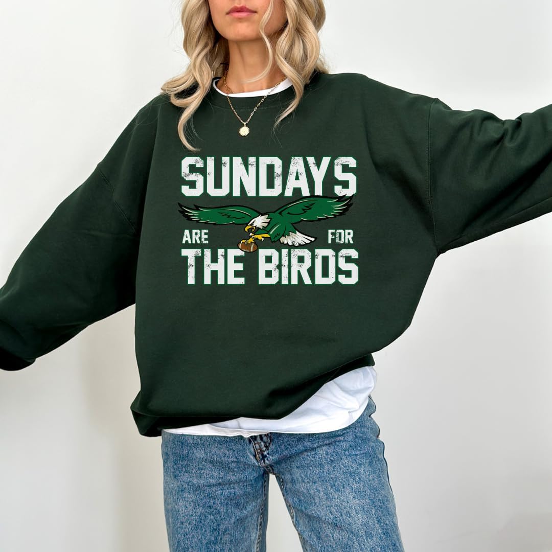 Daytee Sundays Are for the Birds Sweatshirt | Cozy Unisex Pullover | Game Day Apparel | Gift for Sports Fans - Image 5