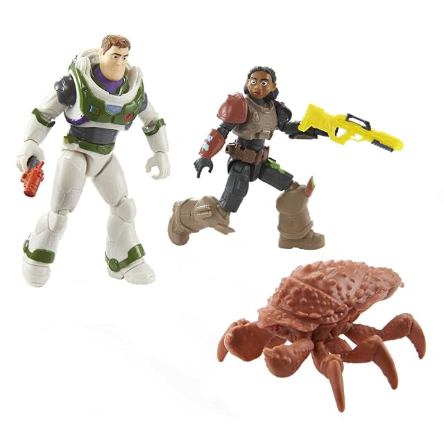 Foto 2 de 6 de Disney Pixar Lightyear Lightyear Pack figuras 12 cm de juguete, Exclusivo en Amazon