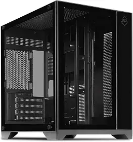 Gabinete Gamer Mancer CV100 | Mid-Tower | Vidro temperado | Suporte Water Cooler 240mm | USB 3.0 | Preto | MCR-CV100-BK