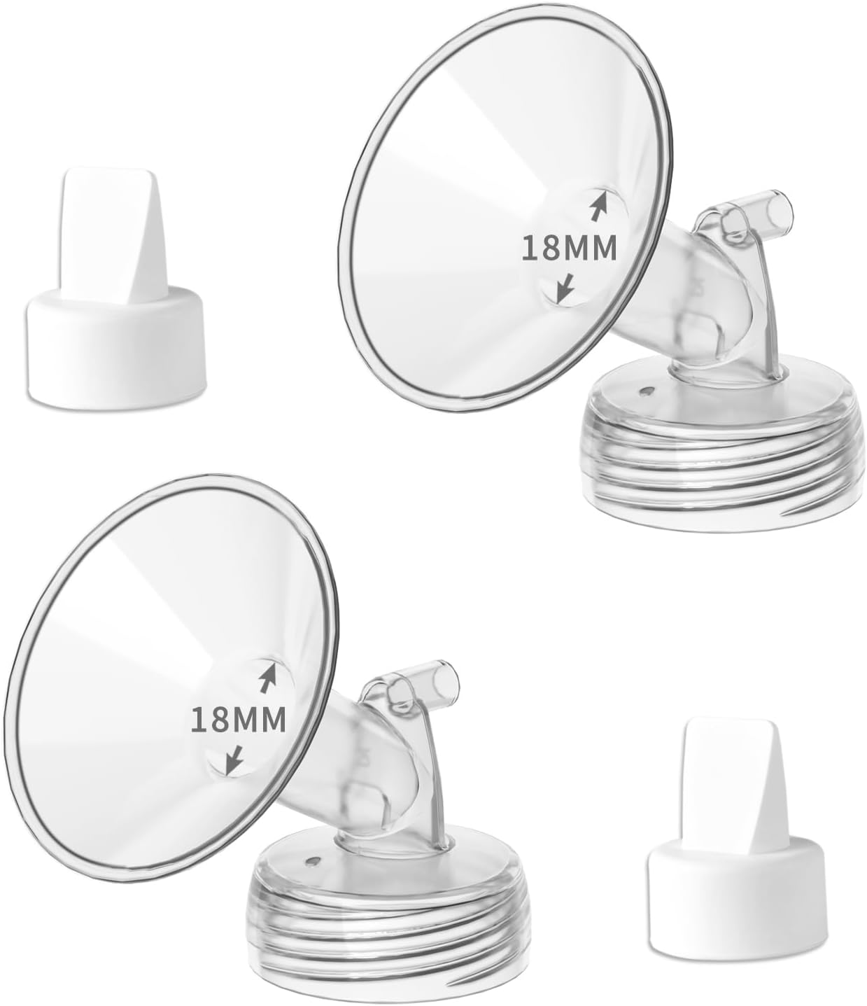 20mm Flange and Duckbill Valve Compatible with Spectra S1/S2 and 9 Plus Not Original Spectra Pump Parts Replacement