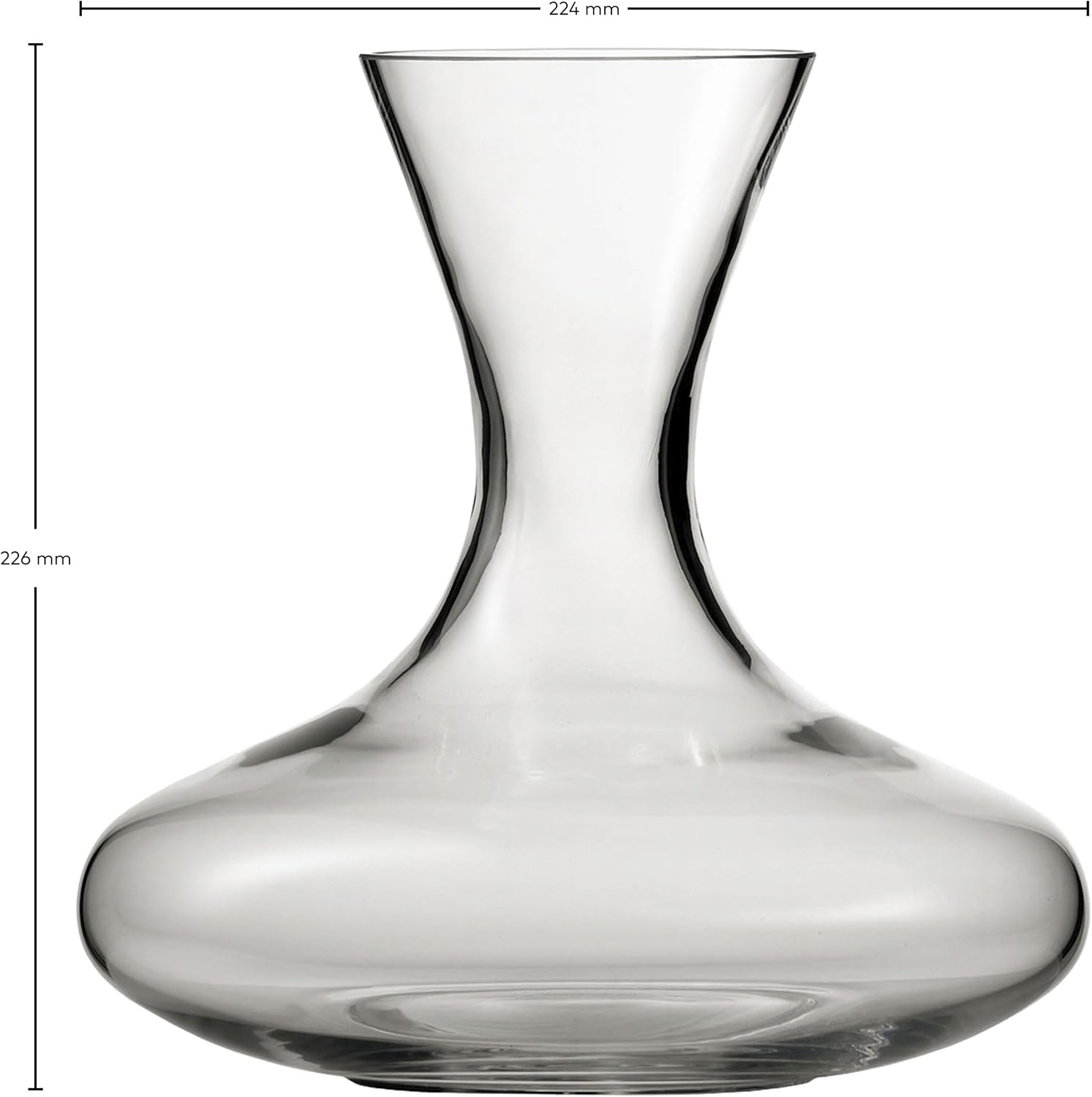 SCHOTT ZWIESEL Muse Decanter (1 Piece), Elegant Carafe for Red Wine with Drop Protect Technology, Tritan Crystal Glass, Made in Germany (Item No. 123674)