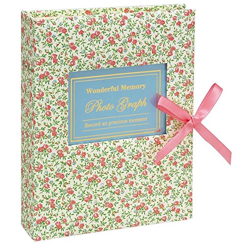 セキセイ ハーパーハウス フレームアルバム Lサイズ200枚収容 小花柄 XP-3332-00