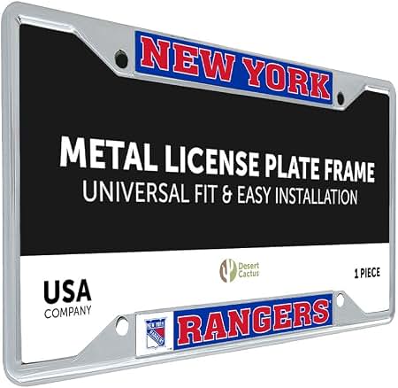 Amazon.com: Desert Cactus Power Rangers License Plate Frame (Style