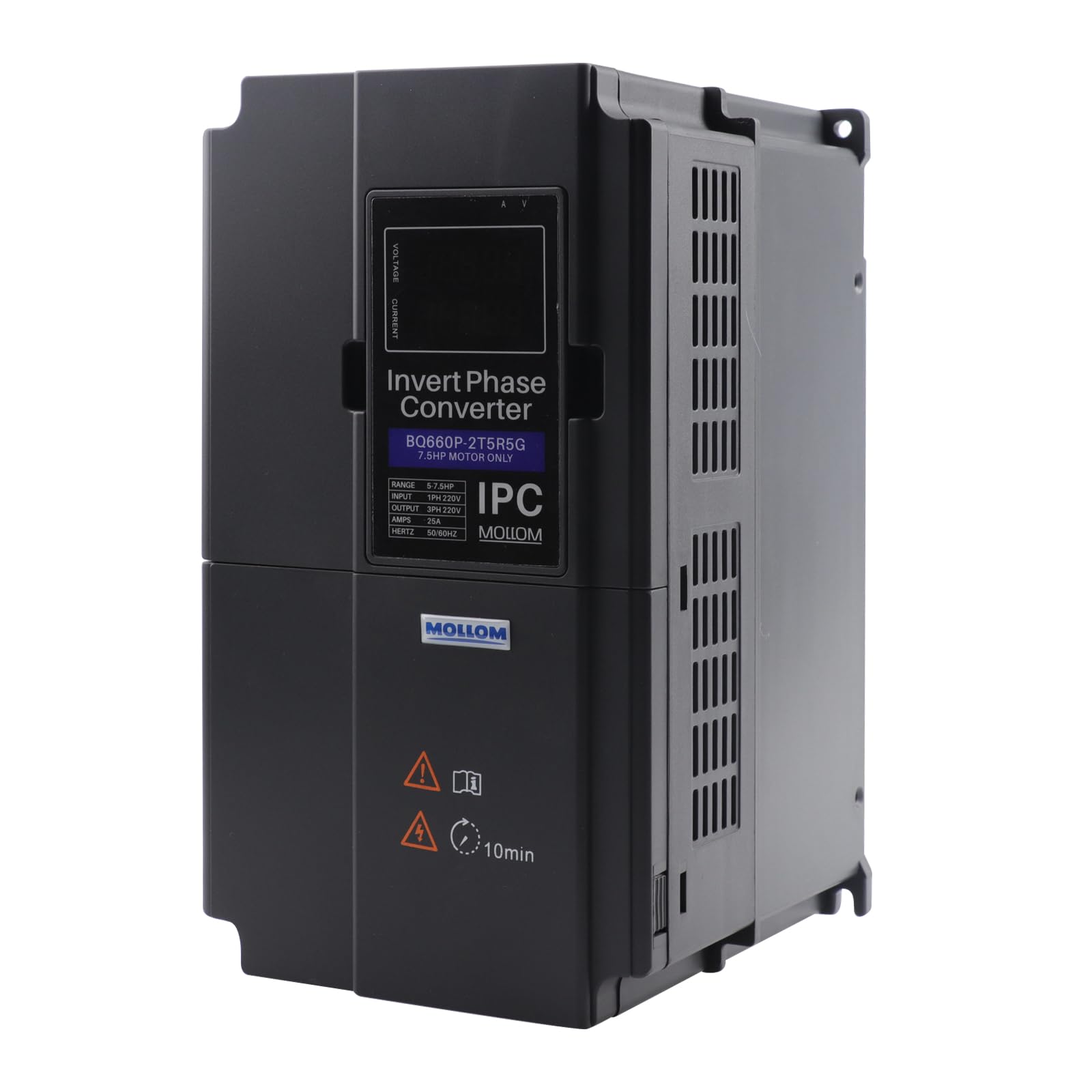 Photo 1 of Mollom 5.5KW Single to Three Phase Power Converter