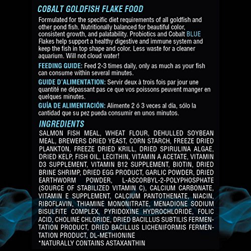 Cobalt Aquatics Goldfish Flakes 10Lb. Bulk Box #TOP2