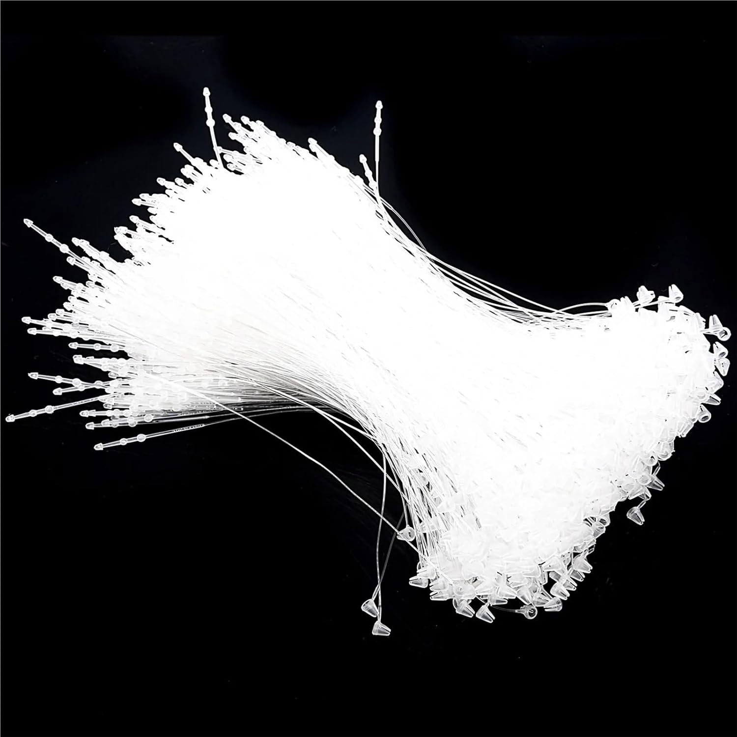 5000 Pcs 3Inch Plastic Snap Lock Pins Security Loop Tag Fasteners for Retail Store Clothing Accessory Price Pins