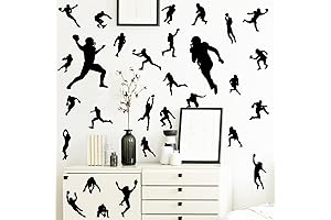 Vibrant Wall Art for Young Football Enthusiasts