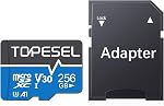 TOPESEL 128GB Micro SD Card 2 Pack Memory Cards Up to 90MB/s Micro SDXC UHS-I TF Card Class 10, U1 for Cemera/Drone/Dash Cam(2 Pack)