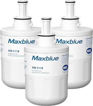 Maxblue Fridge Water Filter Replacement for Samsung  DA29-00003G, 3 Pack