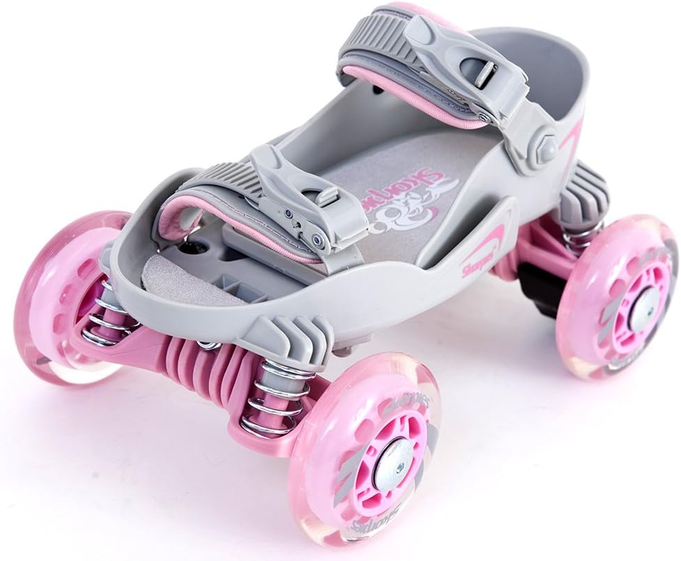 SKORPIES Kids Skates - Pink / Grey