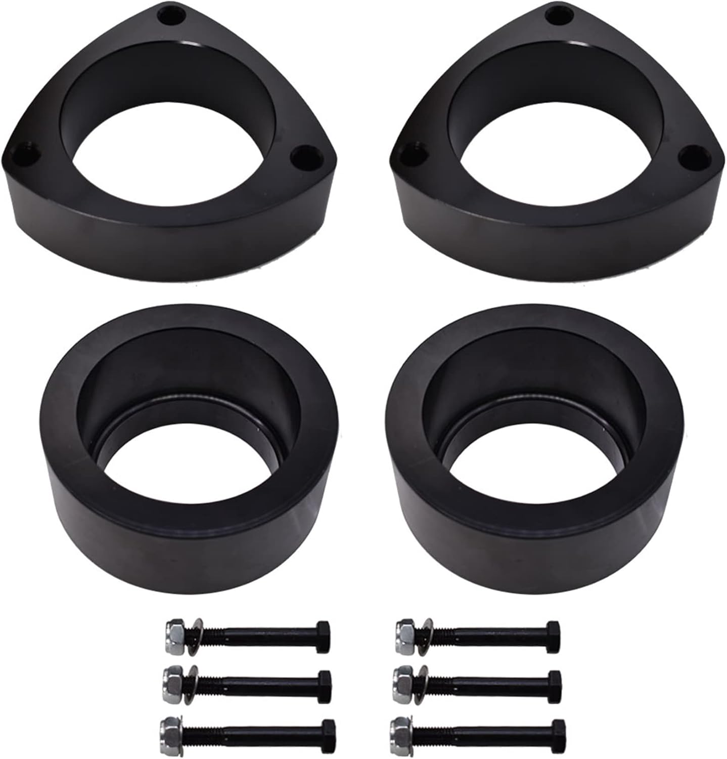 WFLNHB 2.5 inch Front and Rear Lift Kit Black Replacement for Nissan Pathfinder Infiniti QX4 3.5L V6 1996-2004