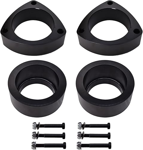 WFLNHB Kit de elevación delantera y trasera de 2.5 pulgadas, repuesto negro para Nissan Pathfinder Infiniti QX4 3.5L V6 1996-2004