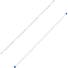 MTCELL 20 Pcs 7 Pin FFC Ribbon Cable 0.5mm Pitch 200mm Length Type A