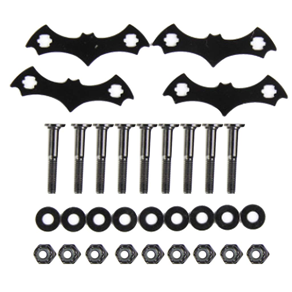 Lot de 4 joints de protection en acier au carbone pour skateboard Longboard