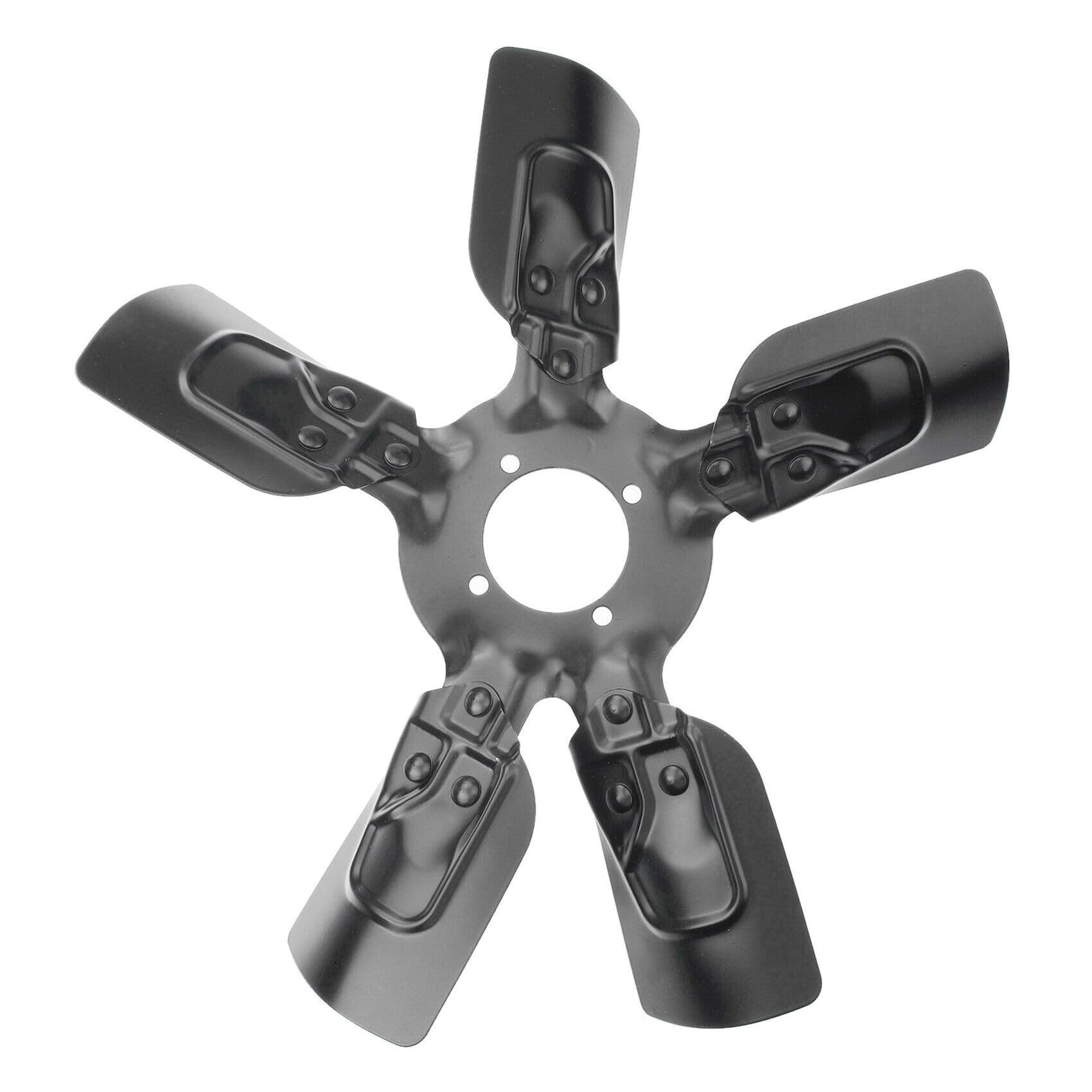 6JUEBING6 1pc Engine Radiator Cooling Fan Blade Black Steel for Jeep for Wrangler 4.0L 1997-2006 621-593 621593