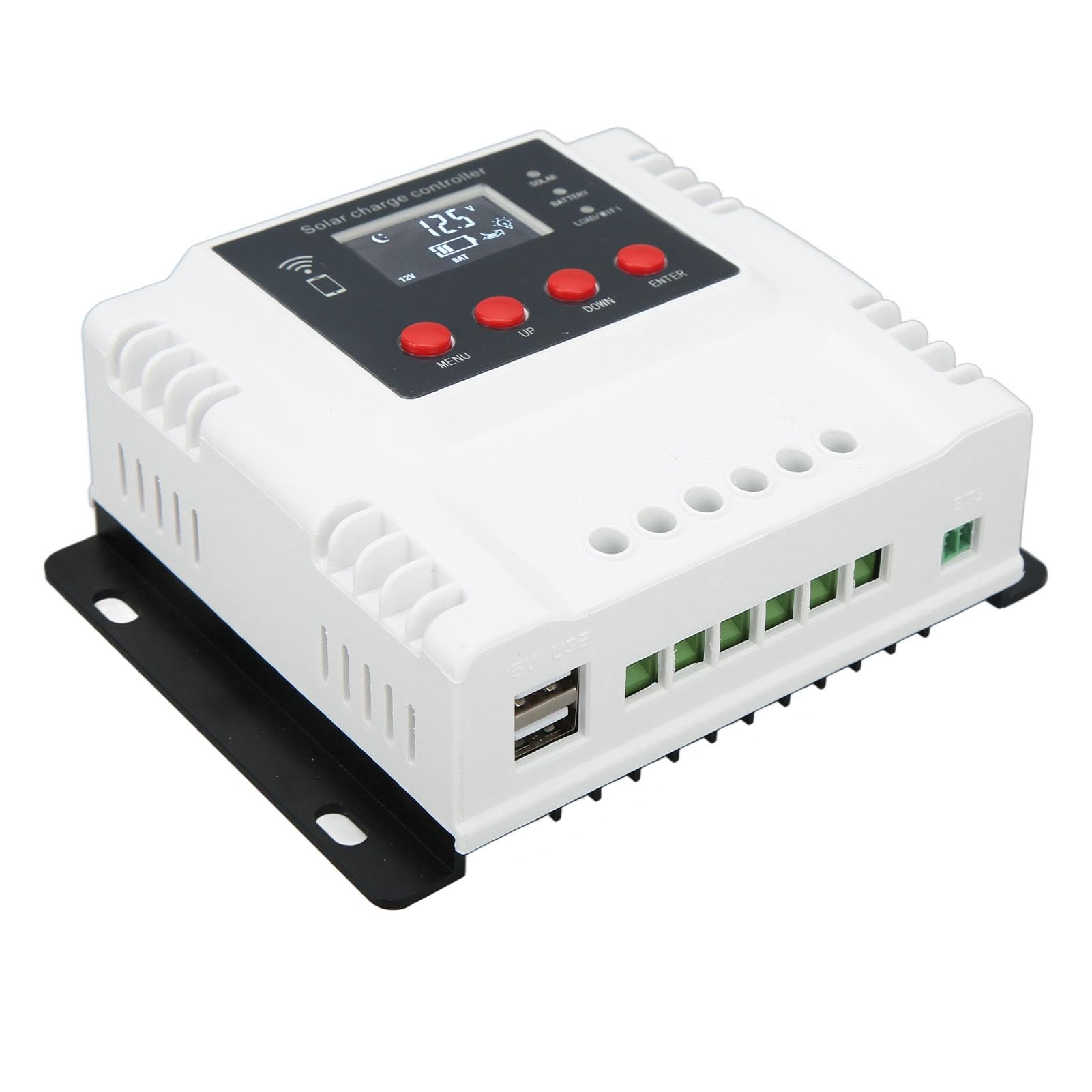 Regulator ładowania słonecznego, regulowane parametry regulatora baterii panelu słonecznego do lamp ulicznych (40 A)