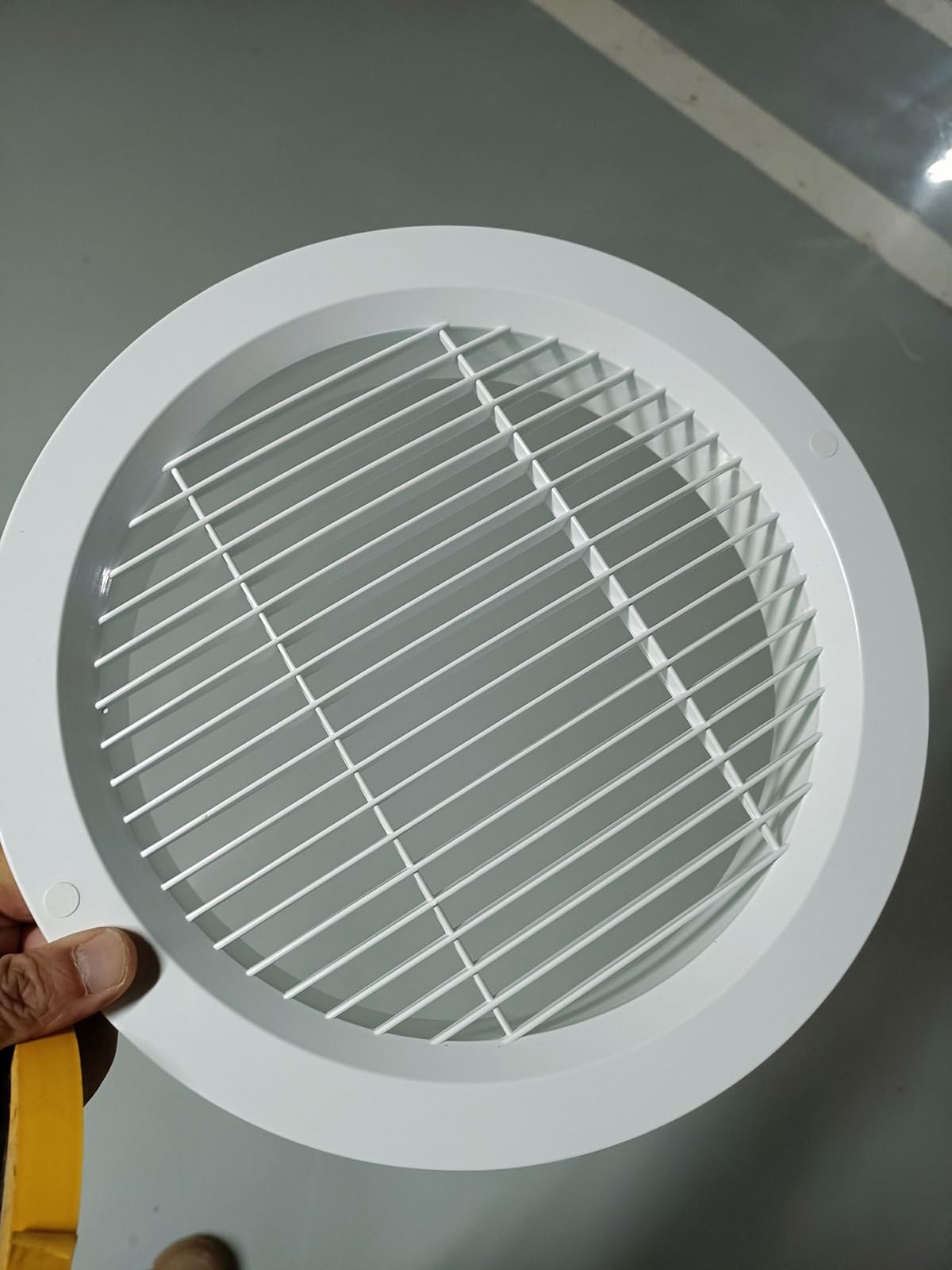 Copertura per Bocchetta di Ventilazione Rotonda, Griglia di Ventilazione in Plastica per Interni Ed Esterni, per Pareti O Soffitto(16"/400mm)