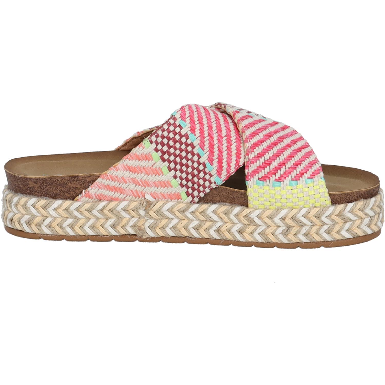 Palado Damen Pantoletten Zurlo by Sila Sahin - modische Sandalen mit Plateau-Sohle - elegante Hausschuhe für Frauen - bequeme Sommerschuhe