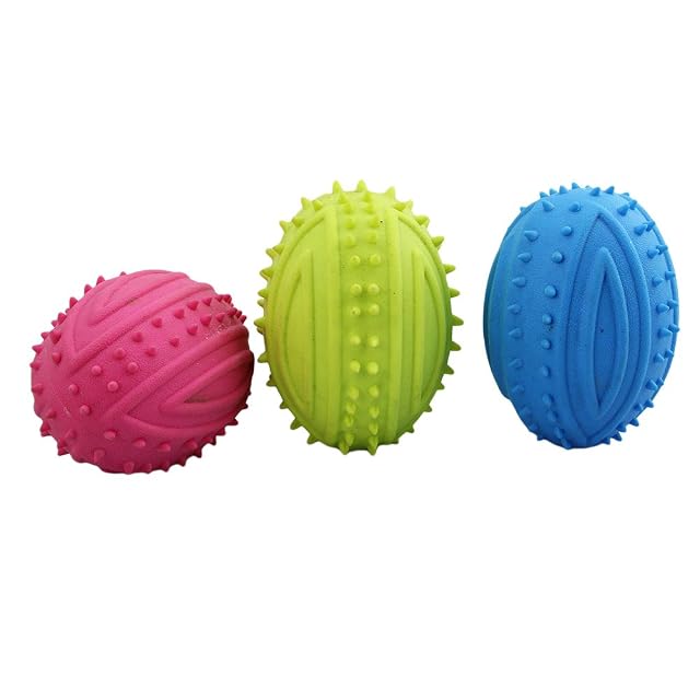 Foto 2 de 8 de Vdaxvme Juguete interactivo de dentición para perros, con forma de hueso, masticable para cachorros