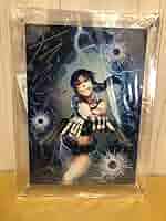 BLACK LAGOON 直筆サイン入り アクリルパネル ブラックラグーン