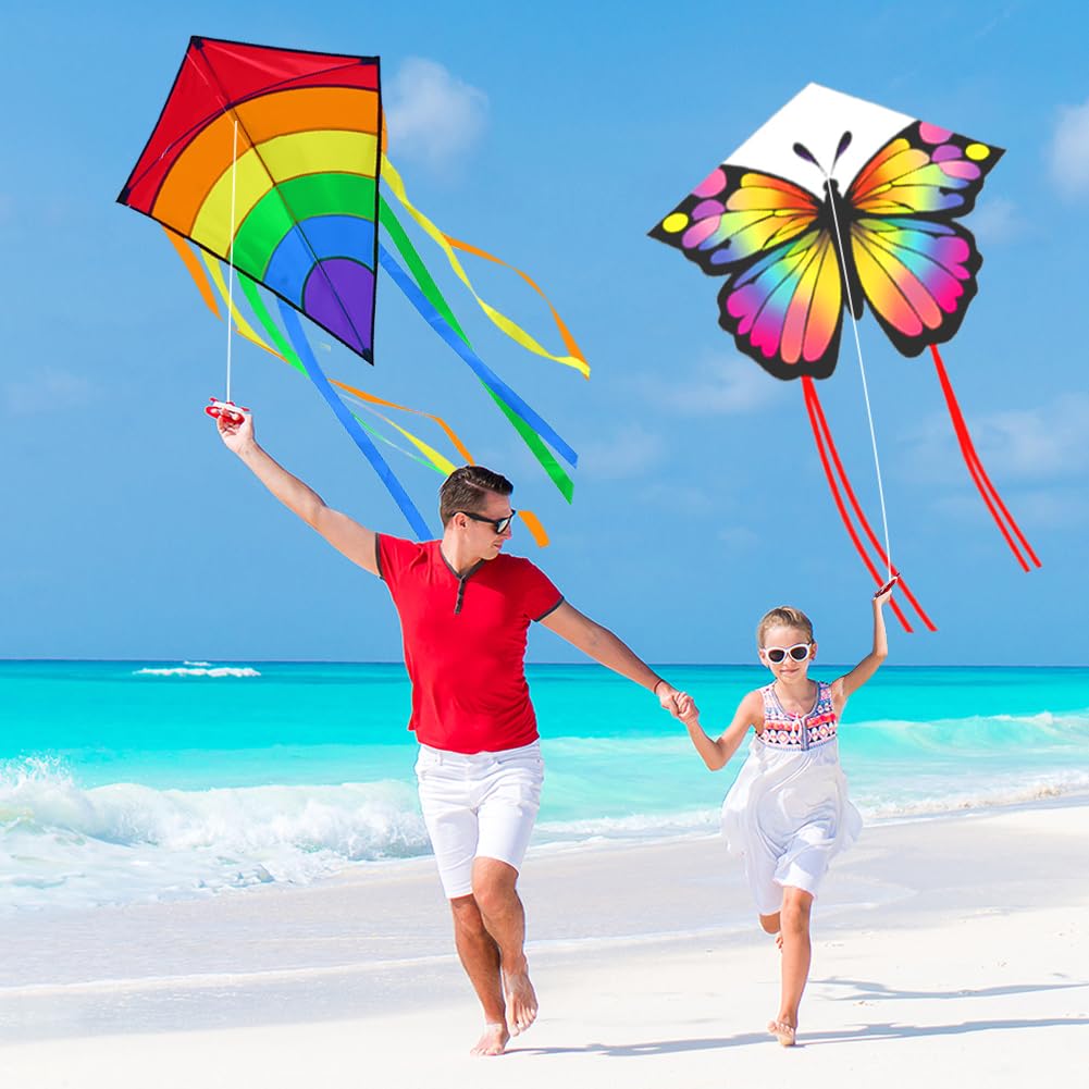 AQUILONE Kite MONOFILO Single Line ECOLINE Kids EDDY LADYBUG 70 CM Diamond Invento Hq Eta 5