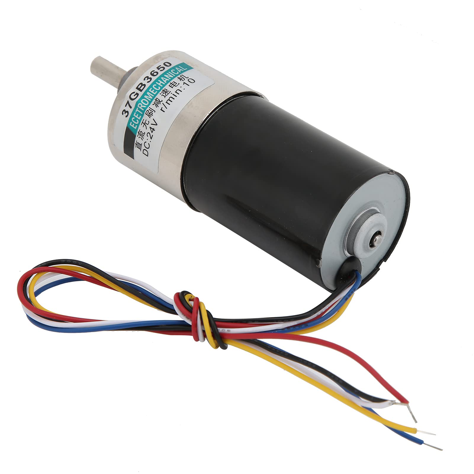 XD-37GB3650 Bezszczotkowy Silnik ze Wspornikiem, Minireduktor Prędkości o Wysokim Momencie Obrotowym do Mikromaszyn, DC24V, Kompaktowy Rozmiar (10 obr./min)
