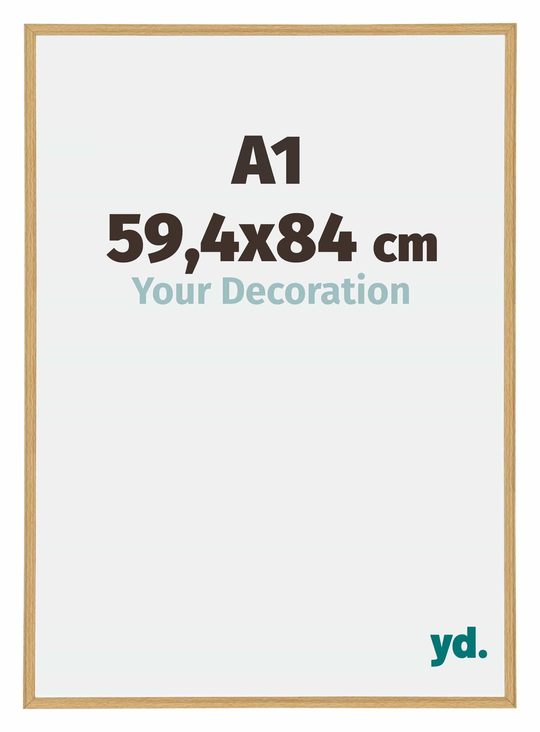Your Decoration - Puzzle frame A1 59,4x84 - Beech Light - Puzzle frame 1500-2000 Pieces - Plastic Photoframe - Annecy — image 1