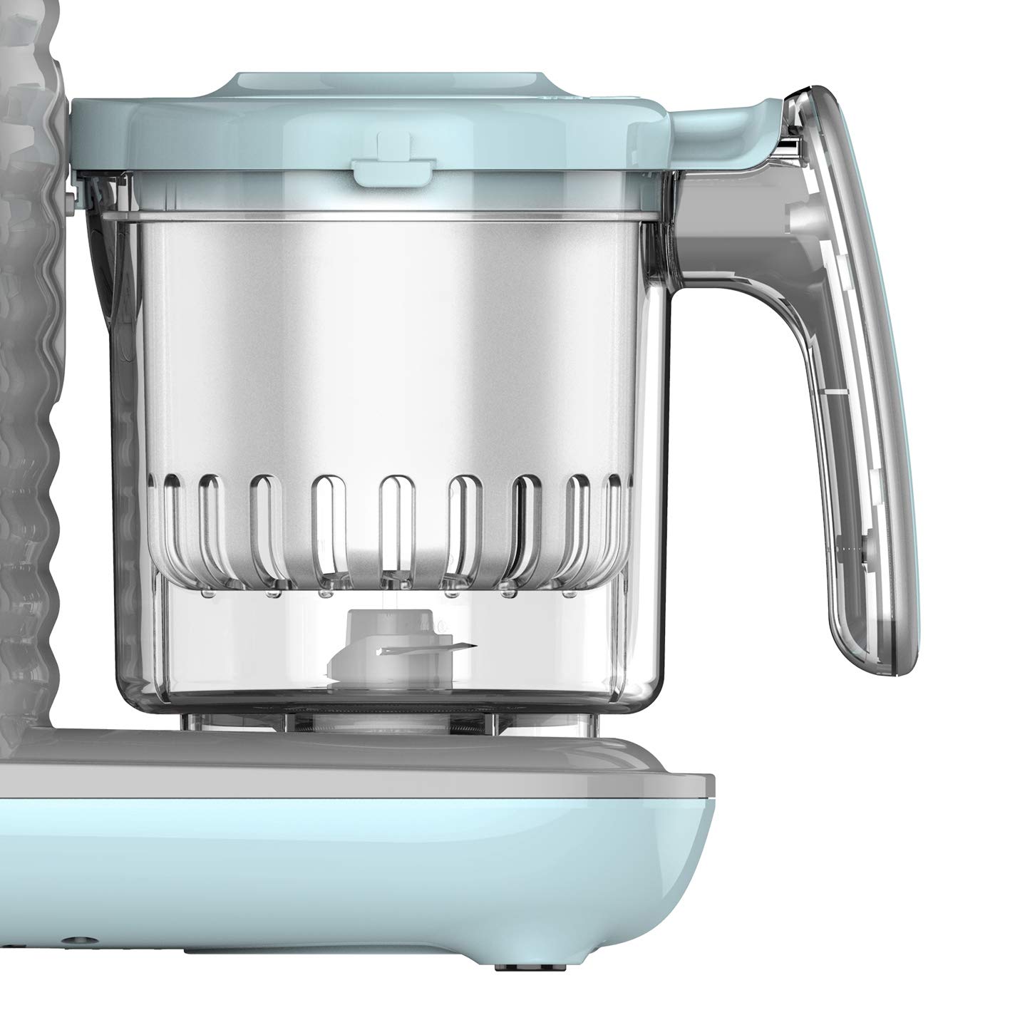 LuxxBaby QooQit+ Machine de nourriture pour bébé 7 en 1 pour tout-petits, fabrication d'aliments organiques avec cuiseur vapeur, mixeur, hacheur, dégivreur, réchauffeur, désinfecteur, nettoyage