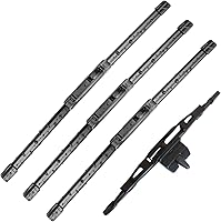 Vista 17 de 3 piezas de limpiaparabrisas para Mercedes-Benz GLA250 GLA45 AMG 2014-2015, BMW X1 2012-2015, limpiaparabrisas de repuesto de equipo original de 24