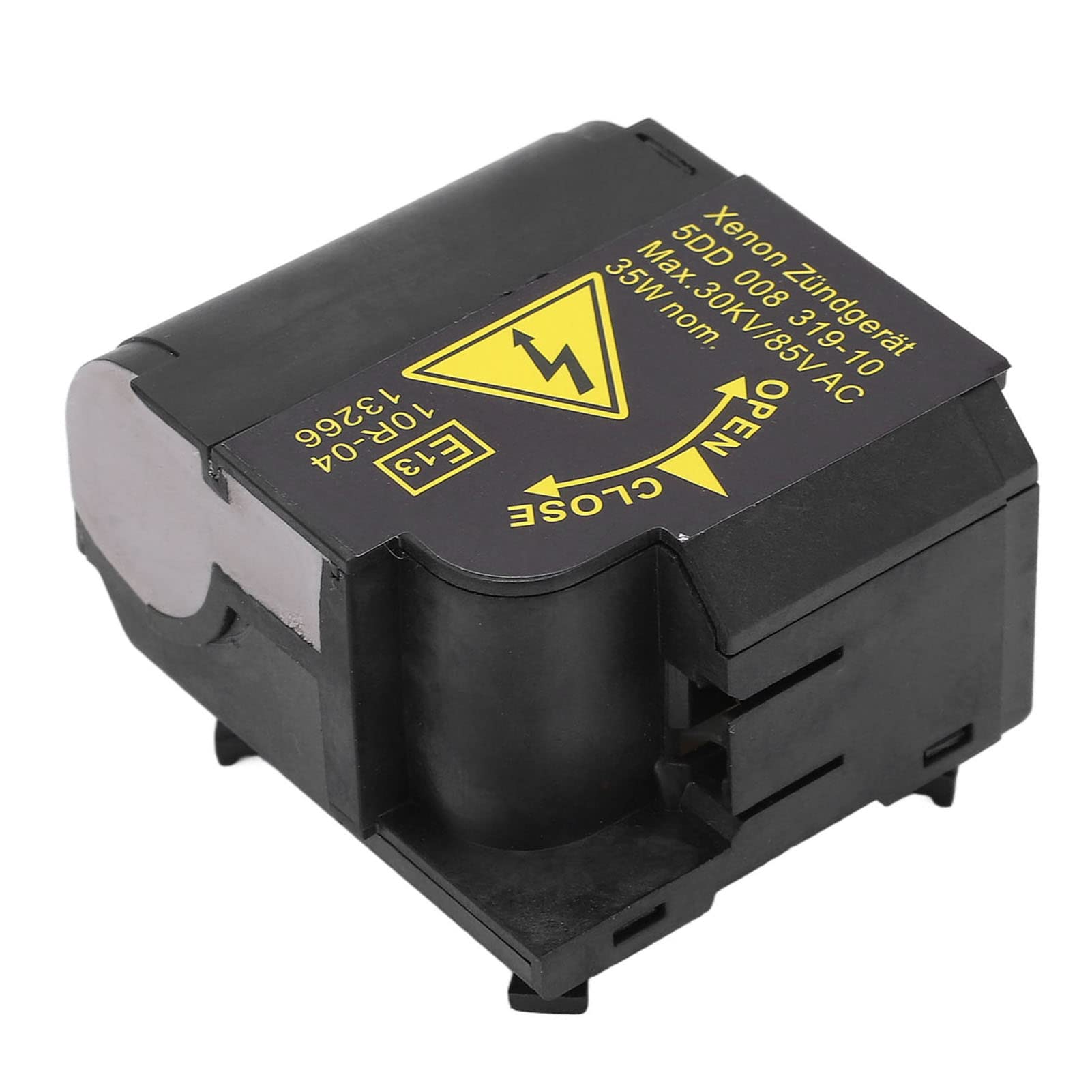 Qiilu HID Xenon Bombilla Igniter Ballast Headlight Starter, Xenon Headlight Igniter Module C2S15080 Reemplazo para 5 Series E60 525i M54 2004‑2005(Negro)