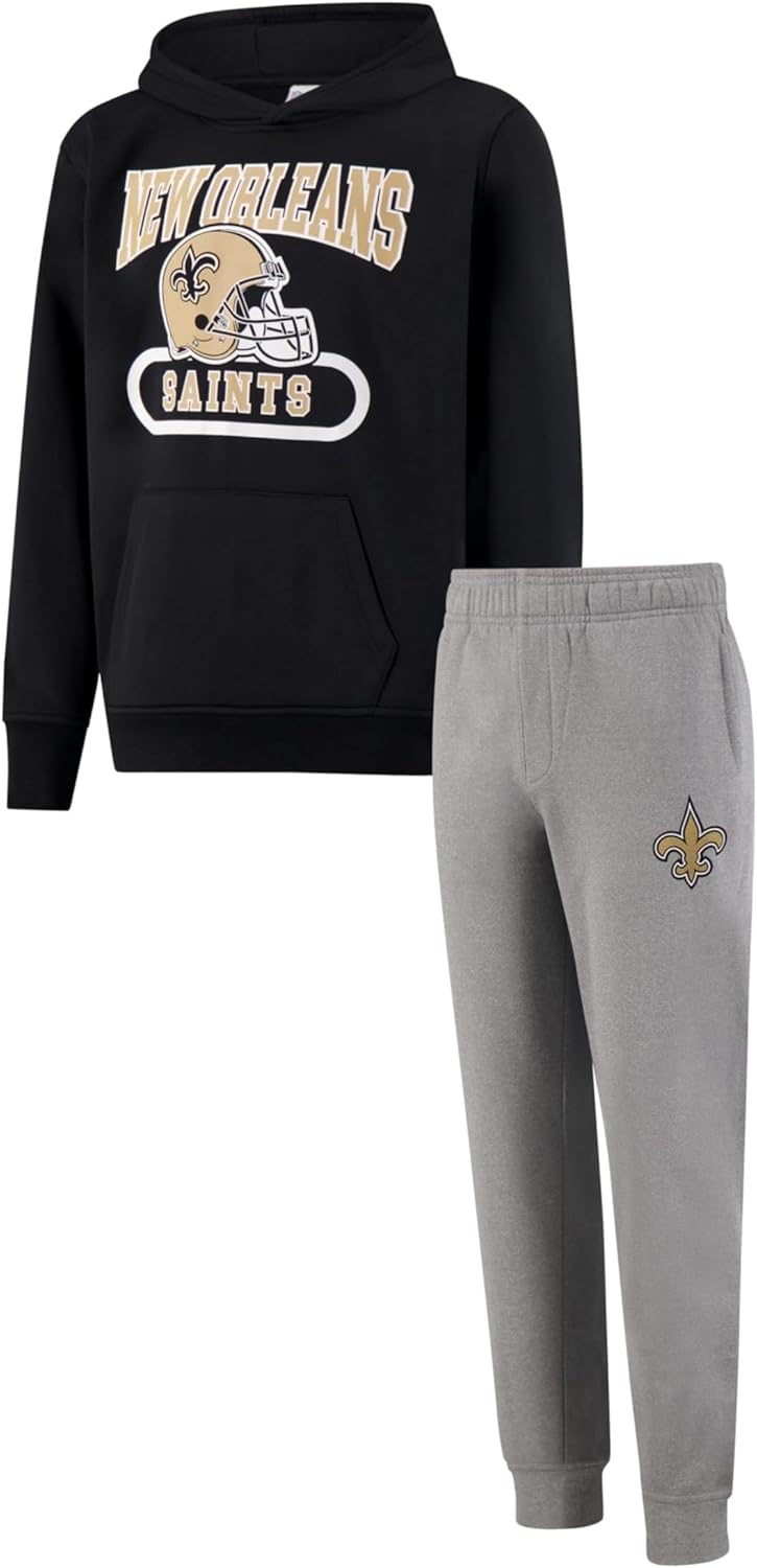 Ultra Game Youth NFL Official Extra Soft Fleece Pullover Hoodie Sweatshirt