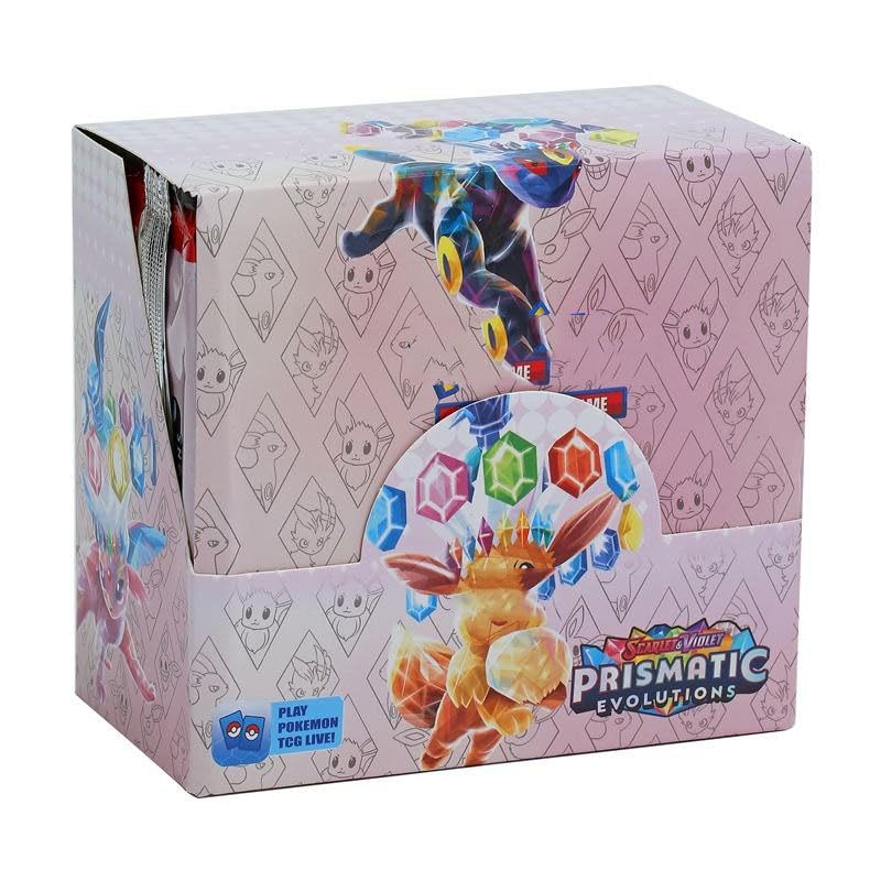 Image of Scarlet & Violet Prismatic Evolutions Booster 36 Pack (360 Cards)