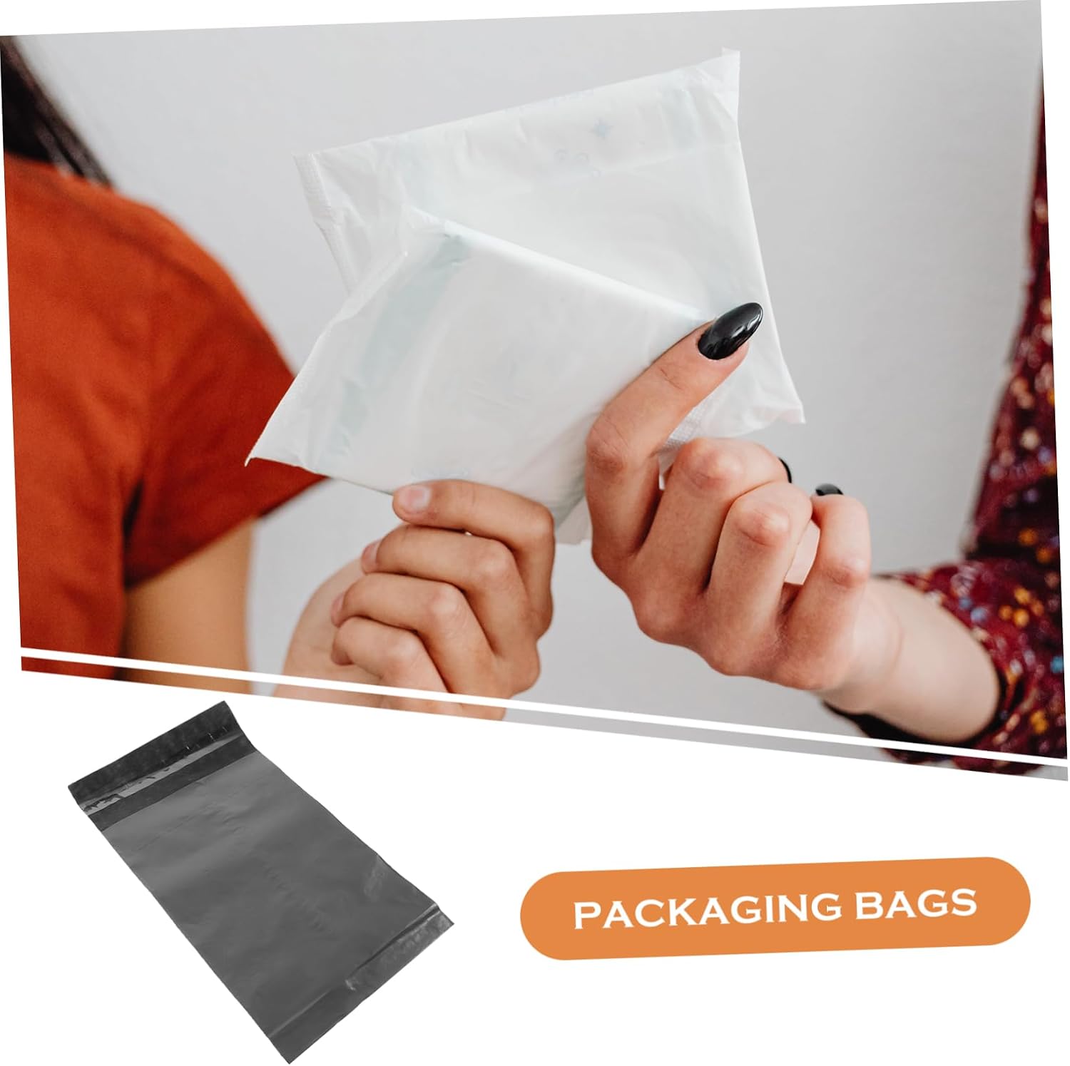 100pcs Sanitary Bags for Personal Pads, Odor Sealing Plastic Pouches