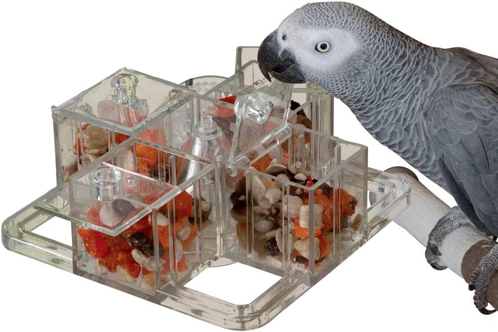 Creative Foraging Carousel - Mentally Stimulating Parrot Toy
