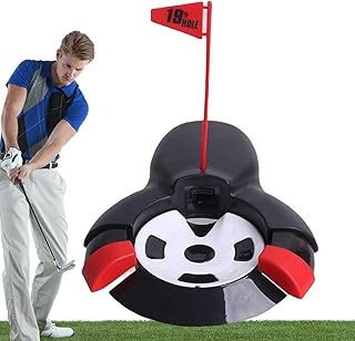Automatic Golf Ball Return - Golf Automatic Putting Cup Return Machine - Golf Putting Practice Hole with Ball Return for Garden Lear-au