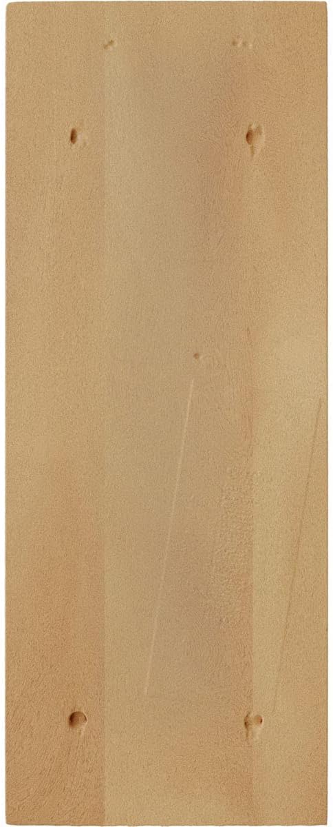 Ekena Millwork BKT03X07X09HARO Hamilton Traditional Wood Brackets, 3 1/2"W x 7"D x 9"H, Red Oak (Pack of 2)