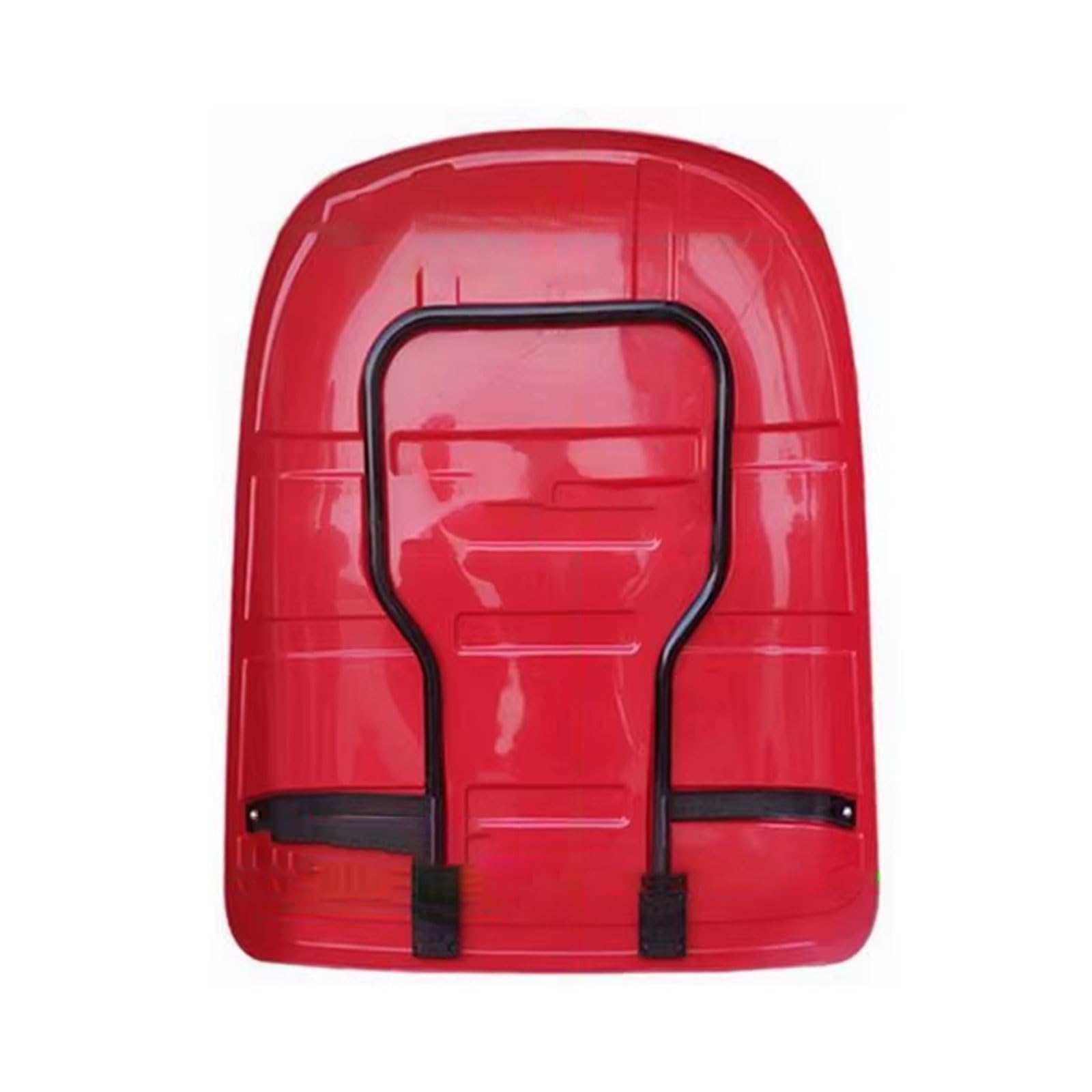 OWOHYG Mower Canopy Universal Tractor Canopy Plastic Tractor Roof Canopy With Metal Diagonal Bracing Equipped Tractors And Mowers 4 Color Choices*2 Sizes.Red-163 * 130cm