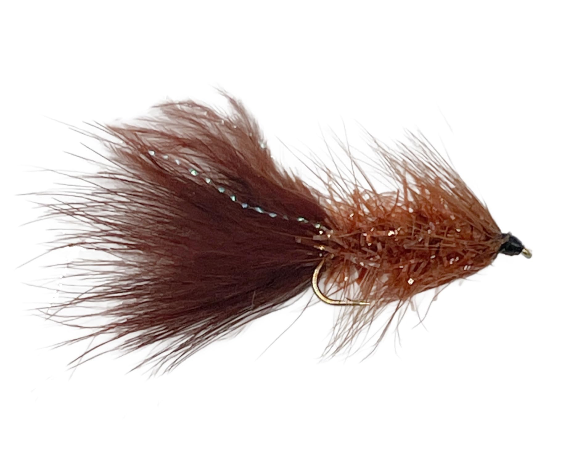 Feeder Creek Crystal Woolly Bugger Fly Fishing Flies - 12pc Flies for Fly Fishing | Trout Flies | Bass Flies | Streamer Flies | Fly Fishing Lures | 4 Size Fly Fishing Assortment