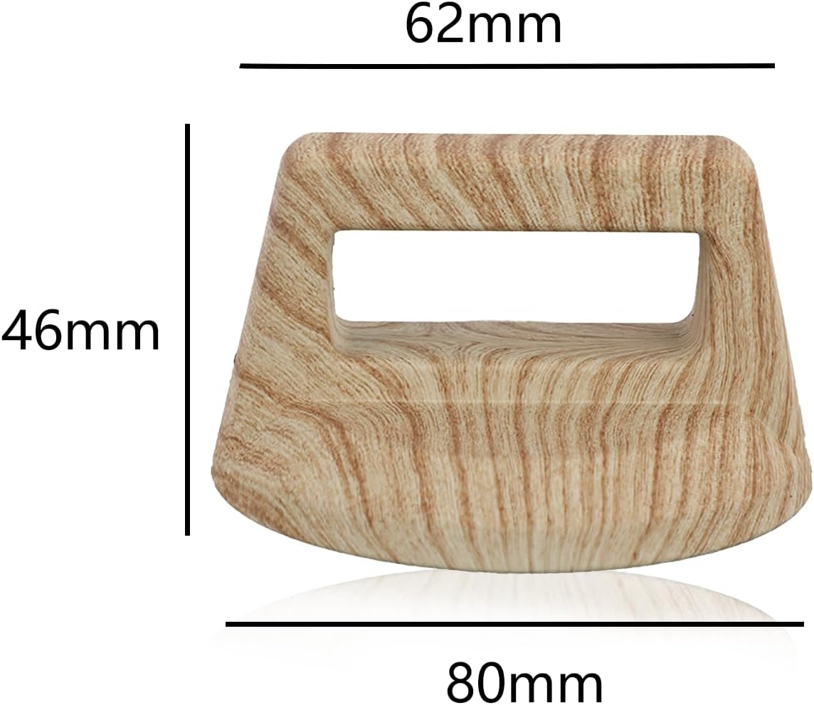 Pot Lid Handle Replacement Knob Universal Pan Cover Handles for Cookware Compatible with Lids Light Grain Pan Top Knob Replacement for Kitchen Pot and Pan Lid Handles image 2